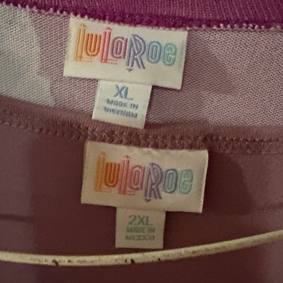 LuLaRoe Floral (Coral) Kimono and Dress Set sz XL/ 2X - Picture 2 of 5